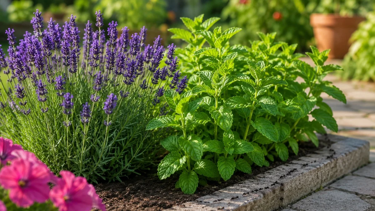 2 piante aromatiche in balcone: il segreto per bloccare le formiche