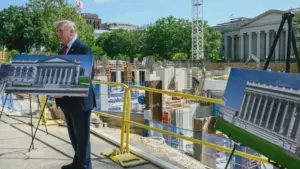 Trump risponde alla causa sulla controversa sala da ballo della Casa Bianca