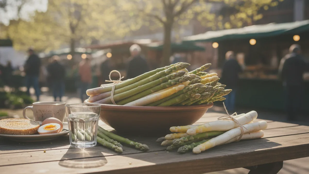 Asparagi di aprile: il segreto scientifico contro i postumi da alcol