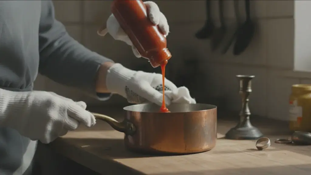 15 minuti esatti: il trucco del ketchup che salva i vecchi metalli