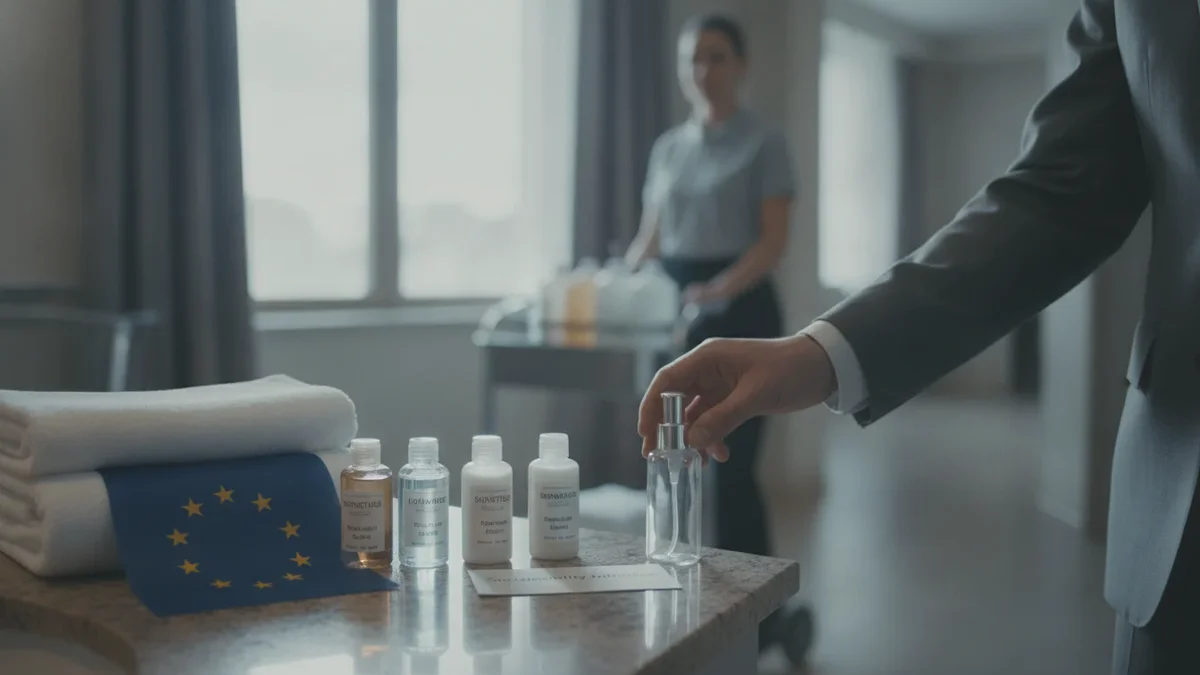 Regolamento UE 2026: il souvenir degli hotel che scompare per sempre