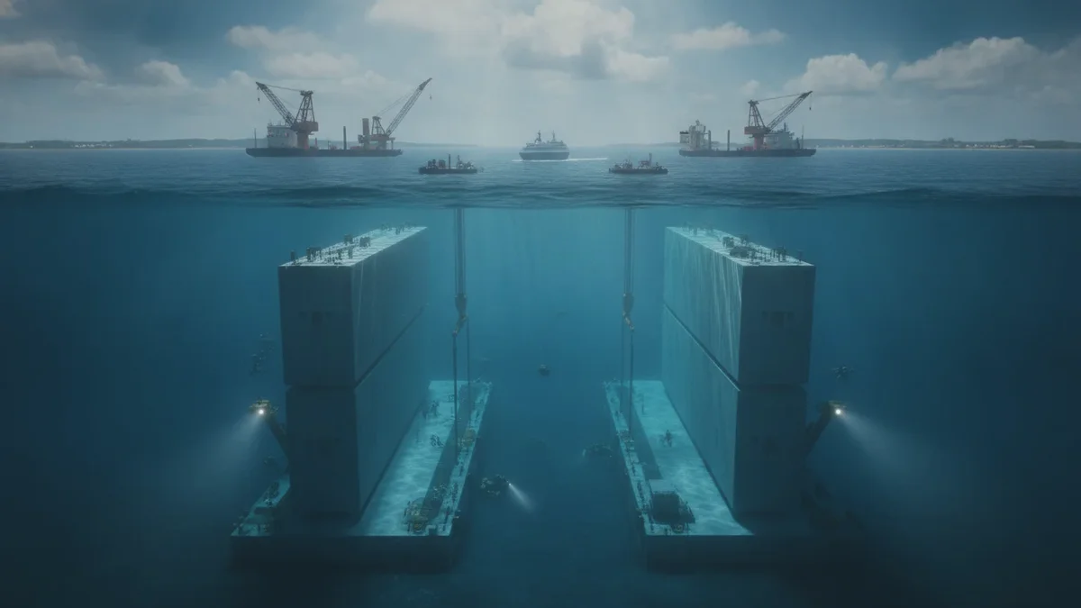 18 km sotto il Mar Baltico: l’opera titanica che cancella le code